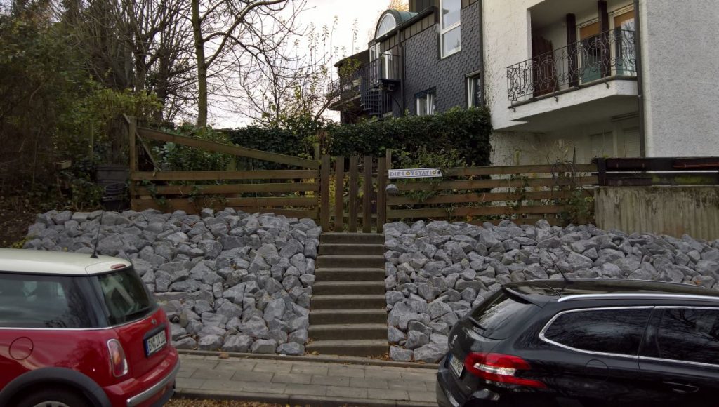 Eingang zur Werkstatt
